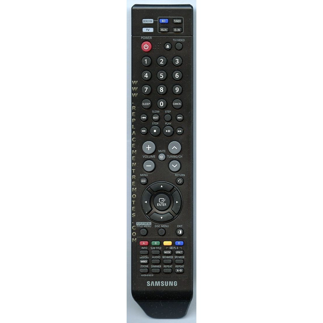 Samsung AH59-01951P Home Theater Remote Control - AH5901951P