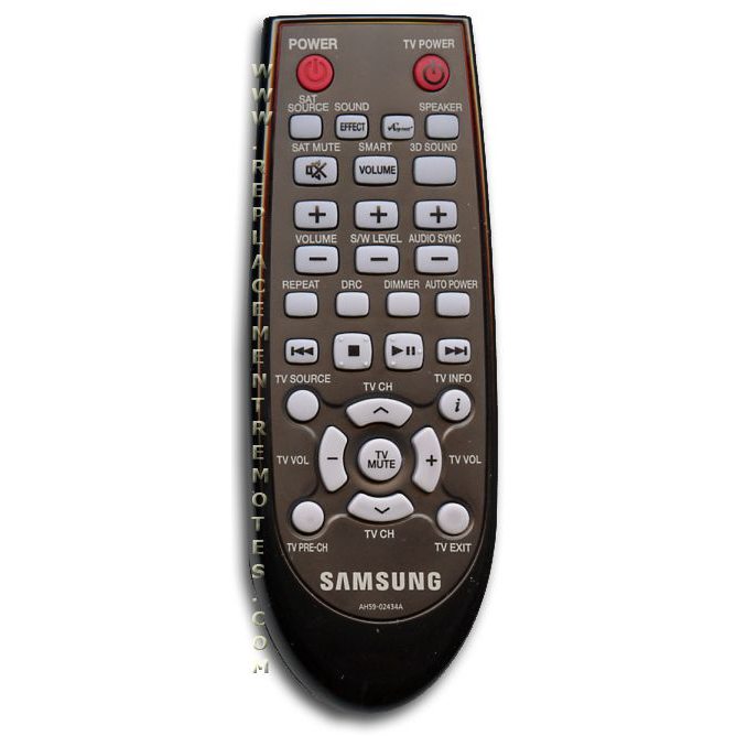 Samsung AH59-02434A Sound Bar Remote Control - AH5902434A