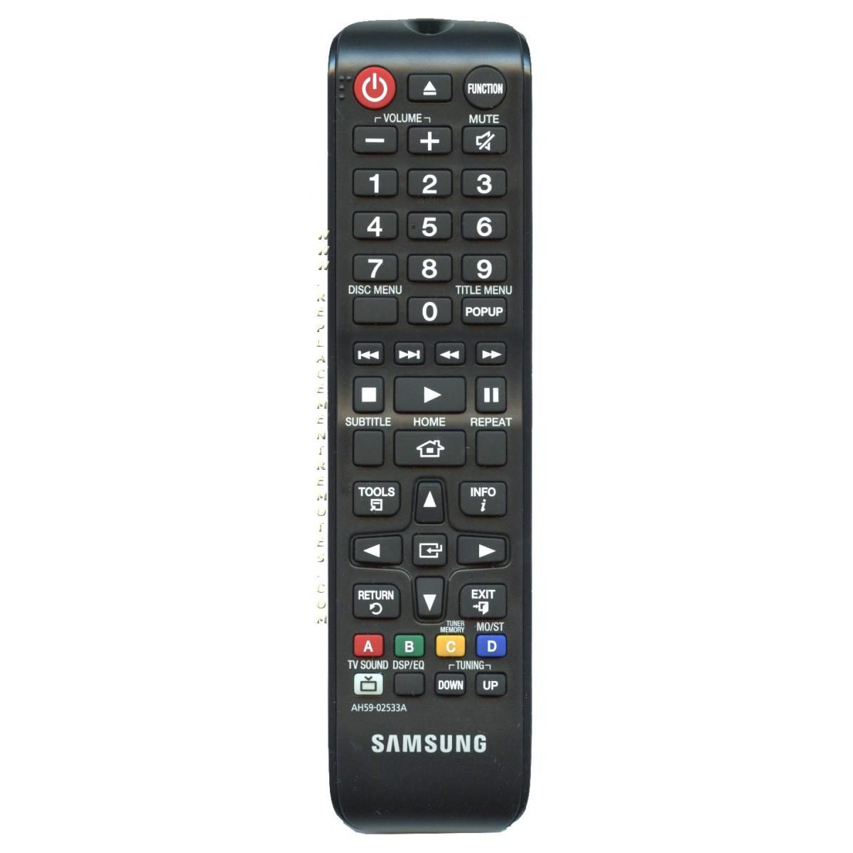 Control remoto para cine en casa con Blu-ray Samsung AH5902533A
