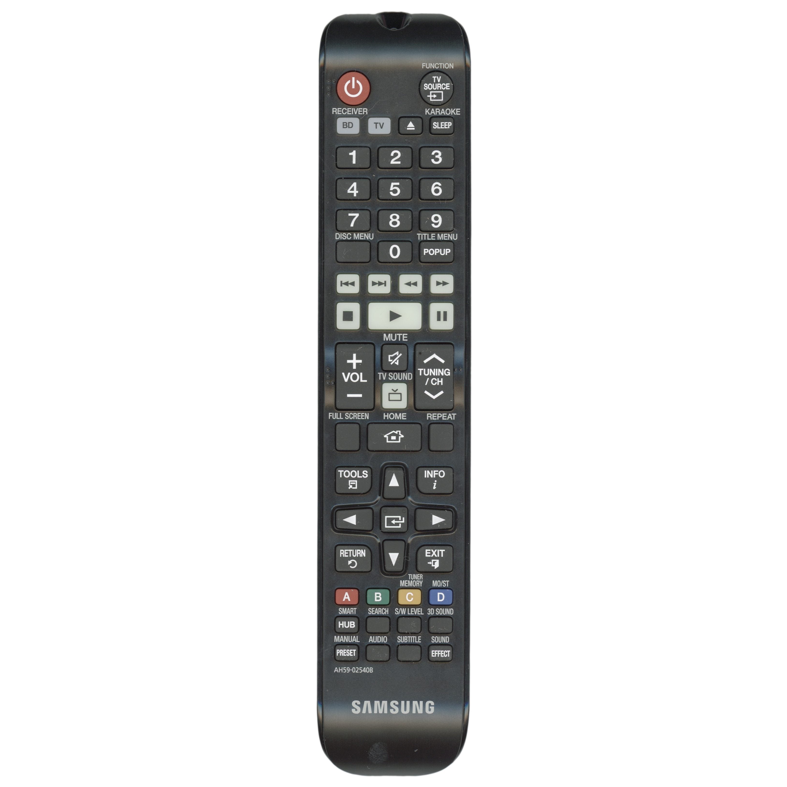 Control remoto para cine en casa con Blu-ray Samsung AH5902540B