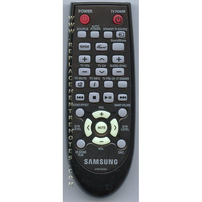 Samsung AH59-02545A Audio Remote Control - AH5902545A