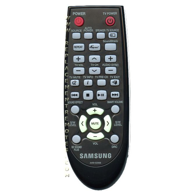 Samsung AH59-02546B Audio Remote Control - AH5902546B