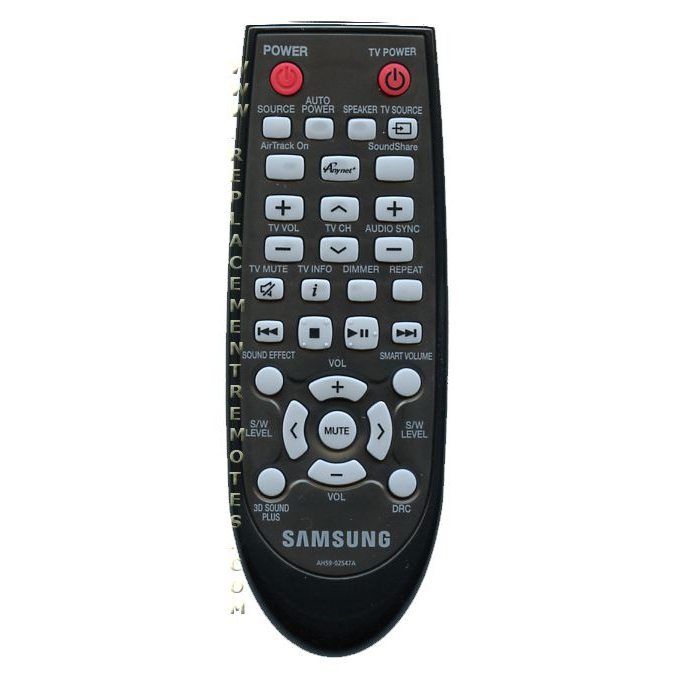 Control remoto para cine en casa Samsung AH5902547A