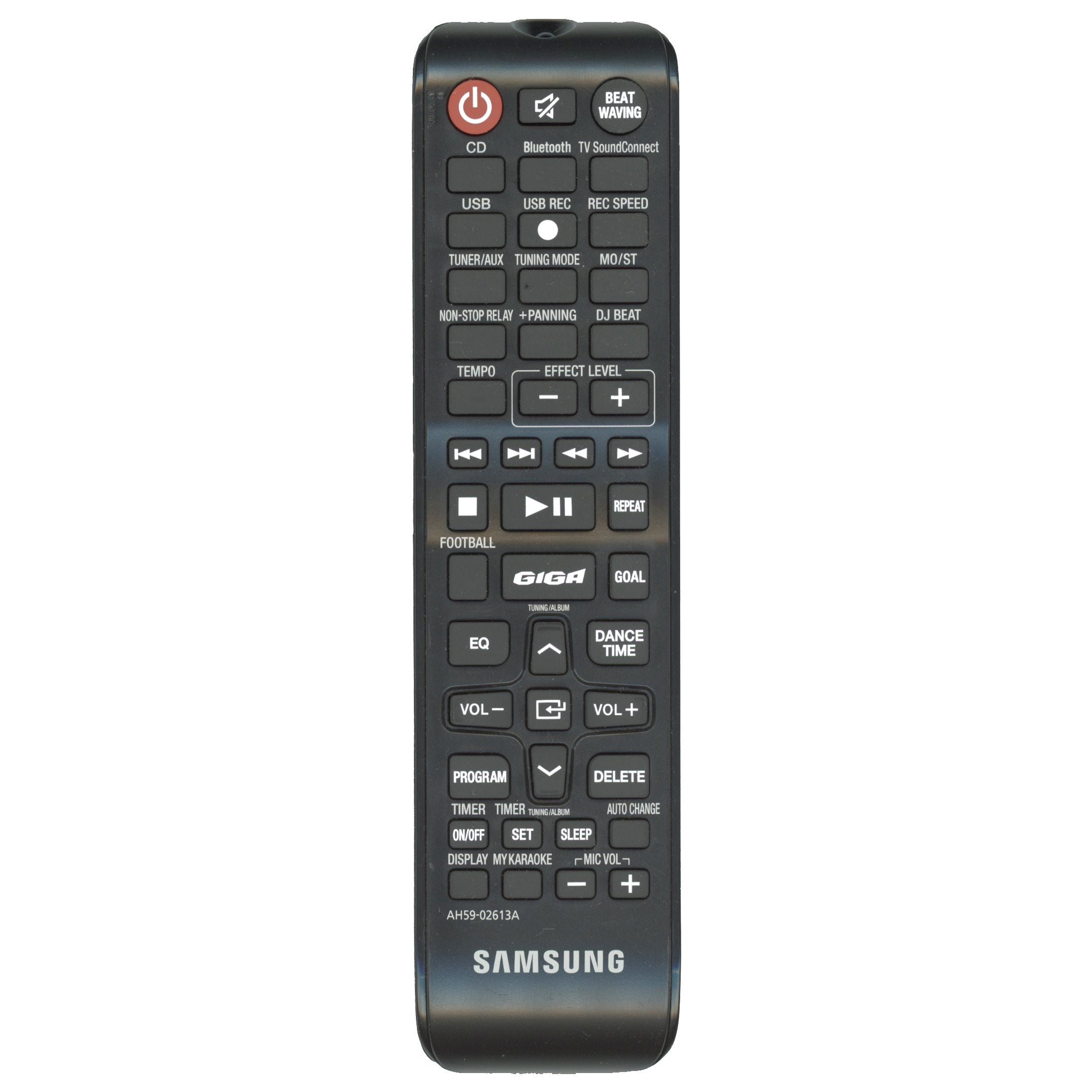Control remoto de audio para sistema de componentes compacto Samsung AH5902613A - AH5902613A