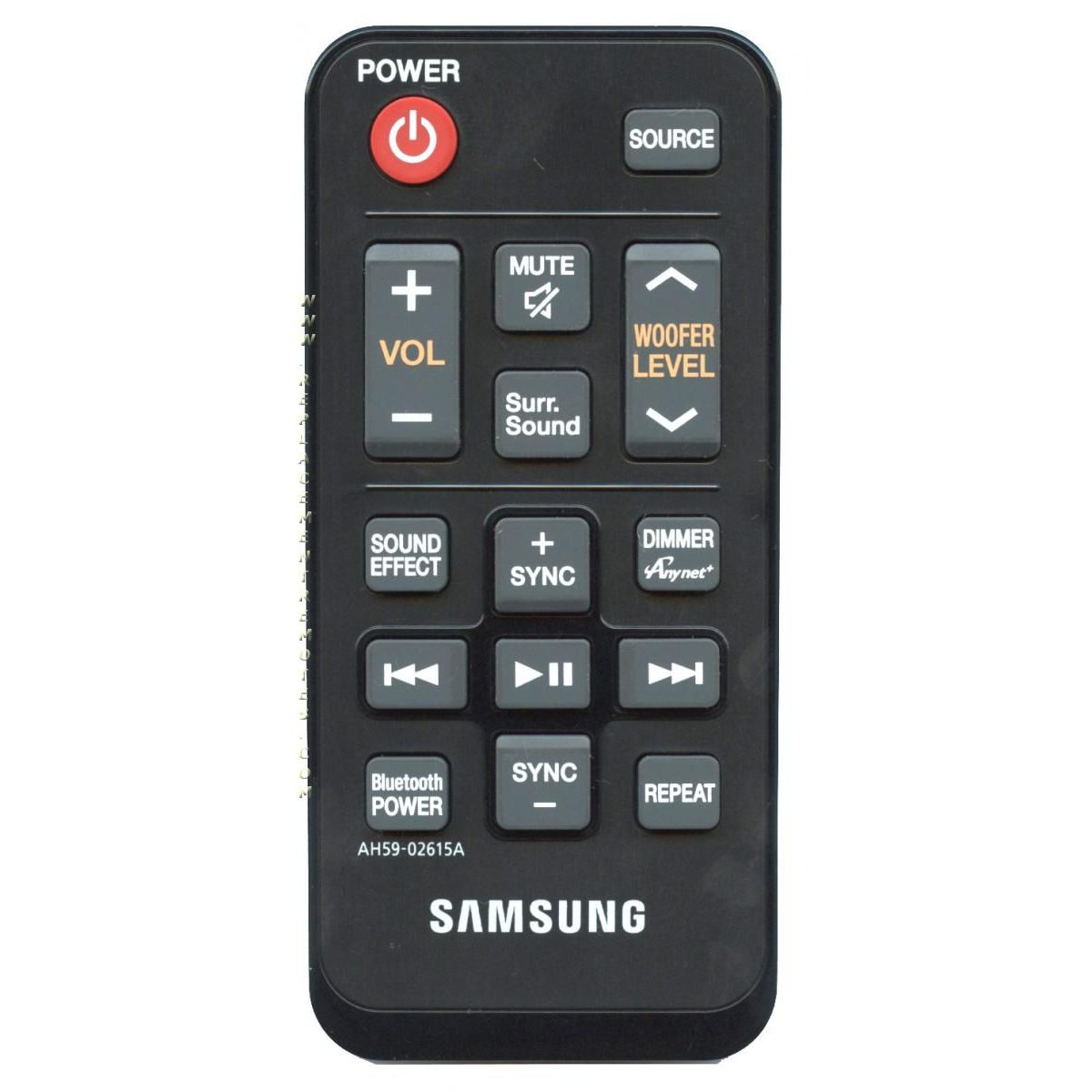 Control remoto para cine en casa Samsung AH5902615A