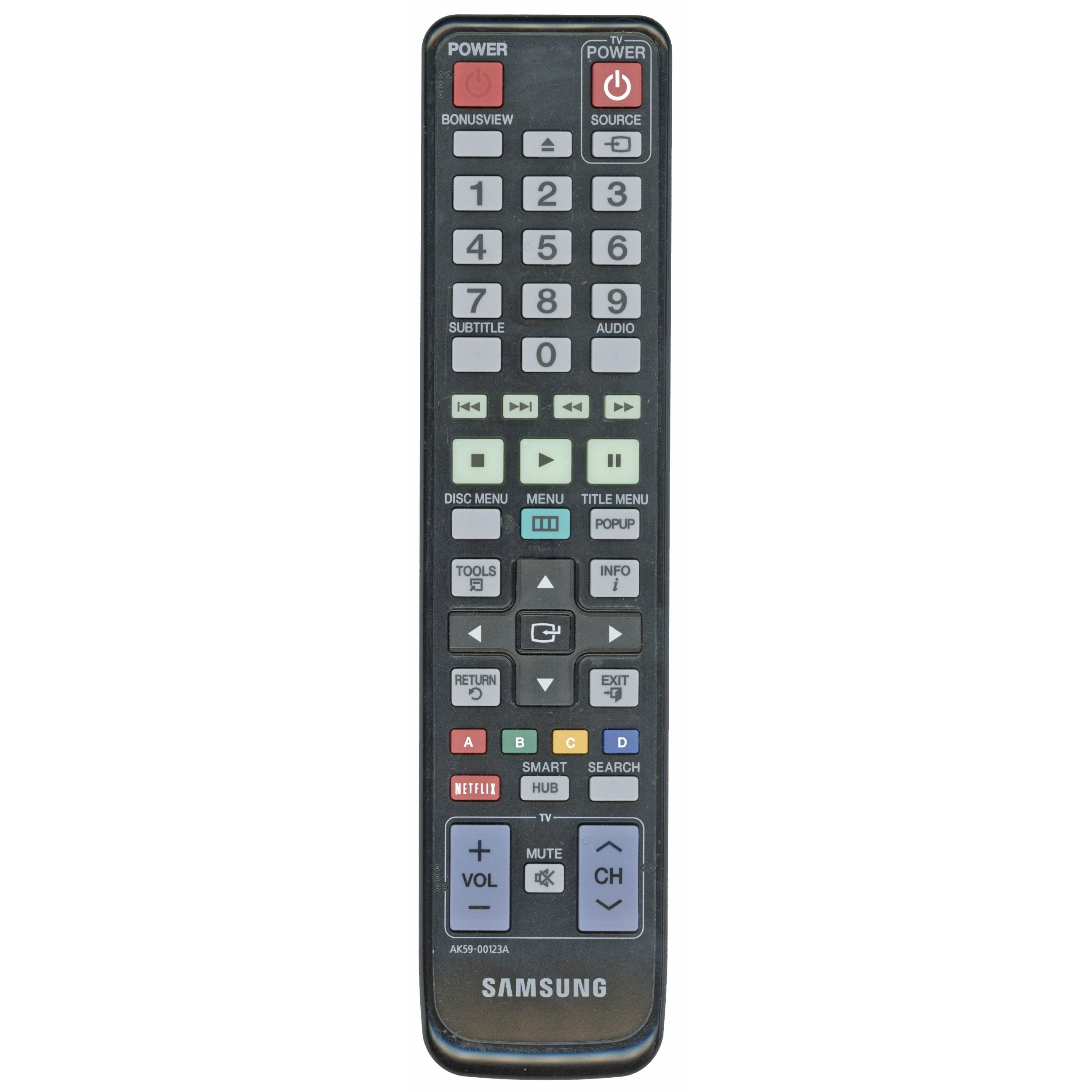 Samsung AK59-00123A DVD Remote Control - AK5900123A