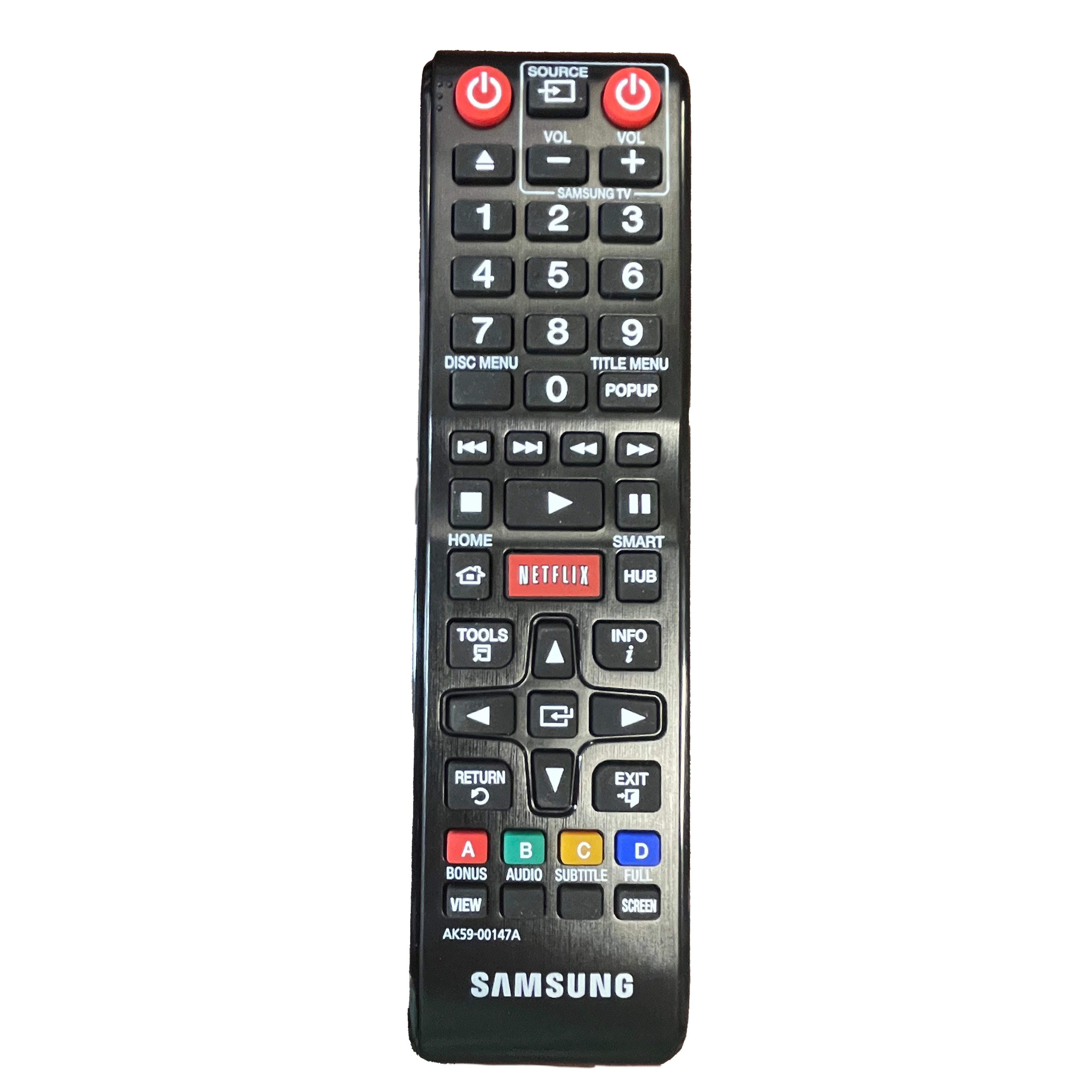 Control remoto de Blu-ray Samsung AK5900147A