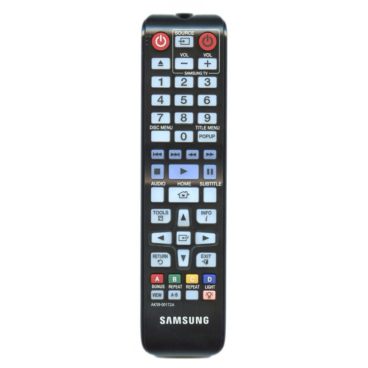 Samsung AK59-00172A DVD Remote Control - AK5900172A