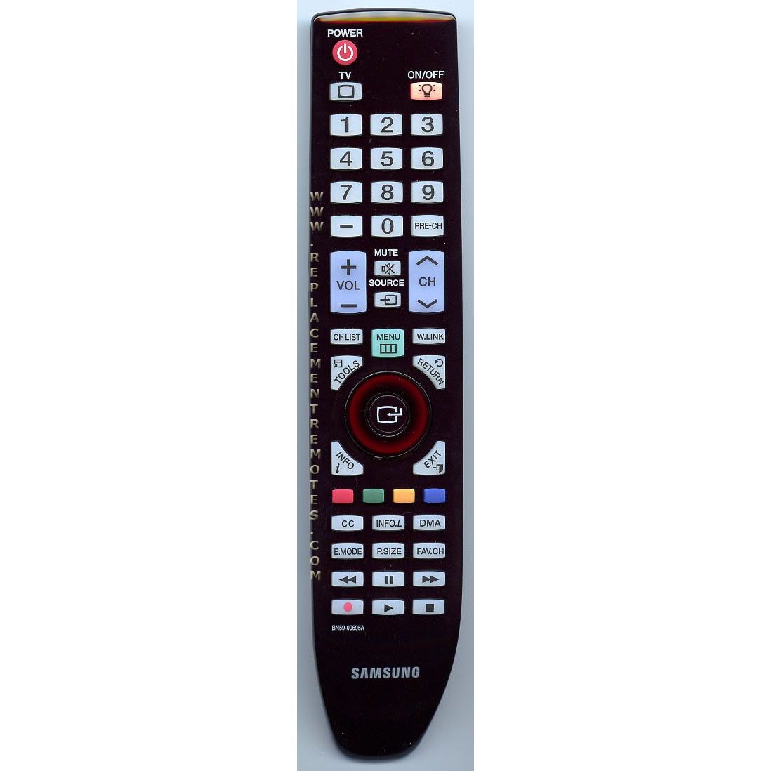 Samsung BN59-00695A TV Remote Control - BN5900695A