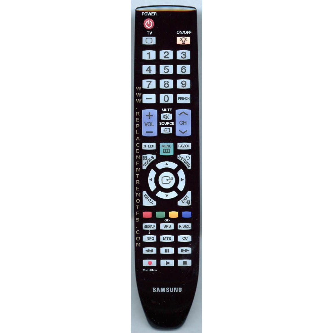 Samsung BN59-00853A TV Remote Control - BN5900853A