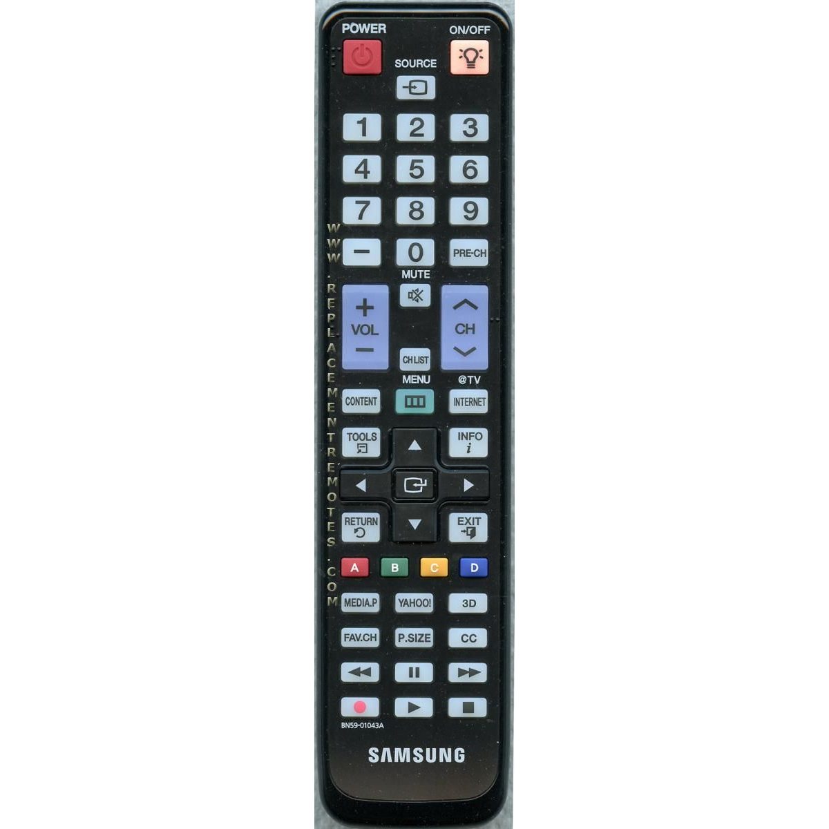 Télécommande pour téléviseur Samsung BN5901043A