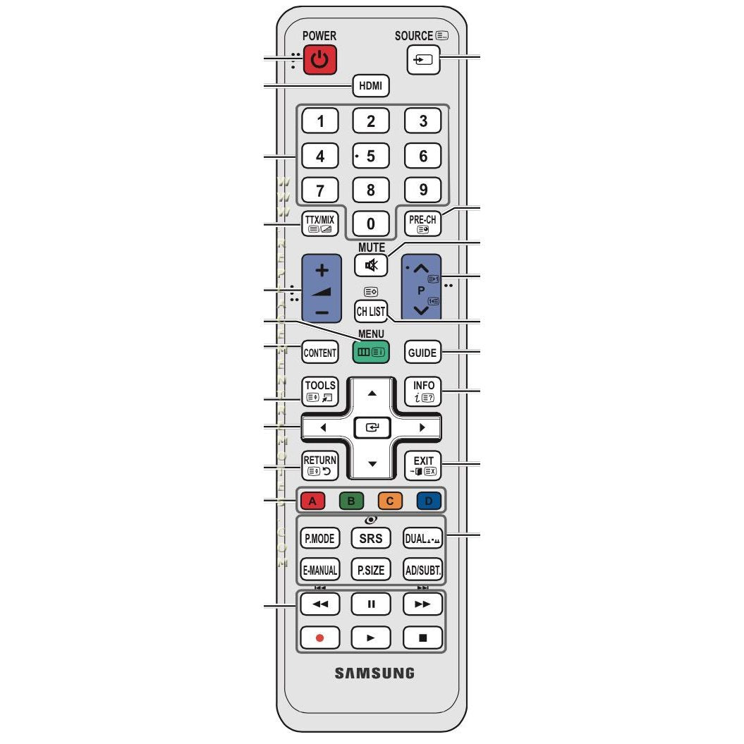 Samsung BN59-01069A TV Remote Control - BN5901069A