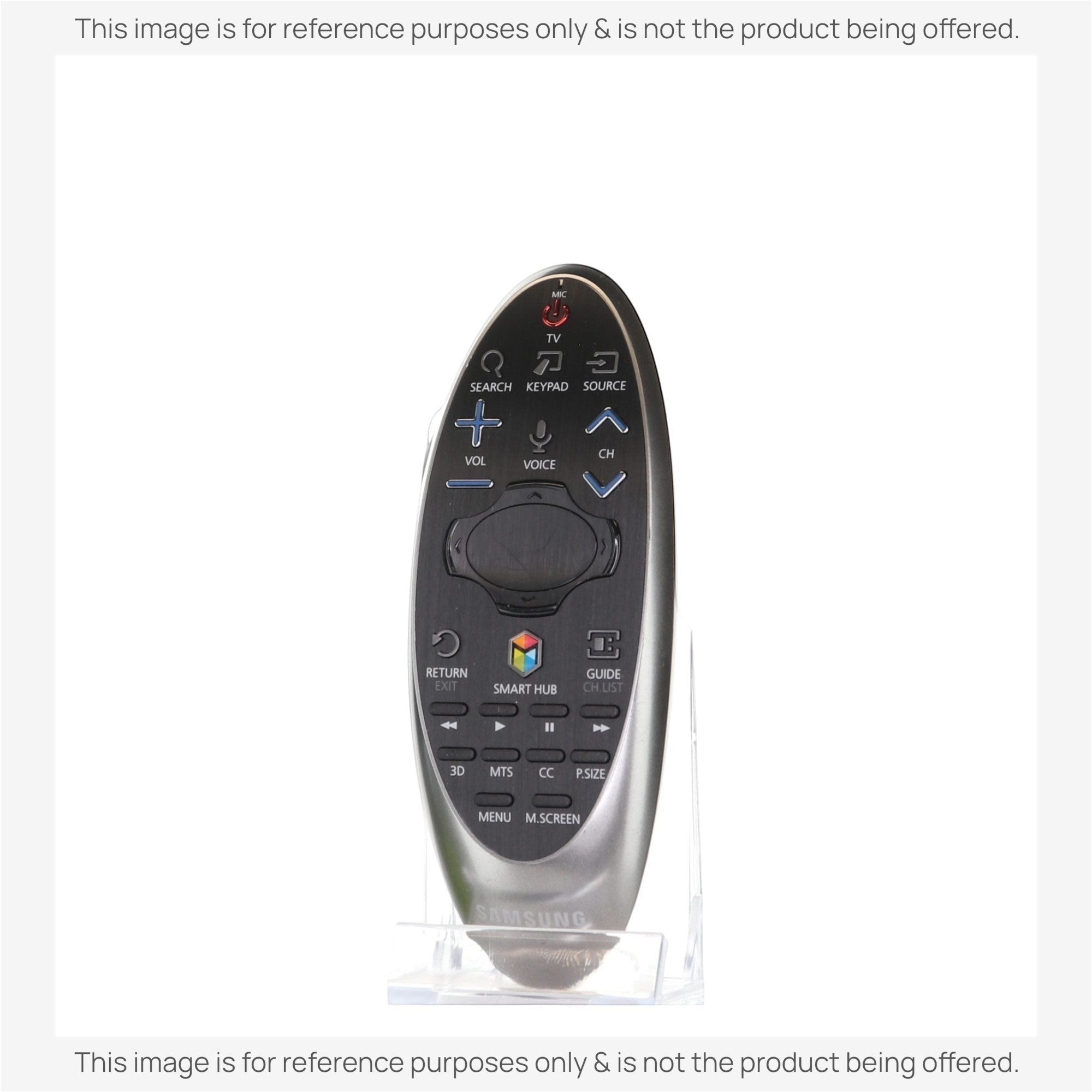 Remplacement pour la télécommande Smart TV Samsung BN59-01181A avec curseur - BN5901181A [SR7557, Pas de voix]