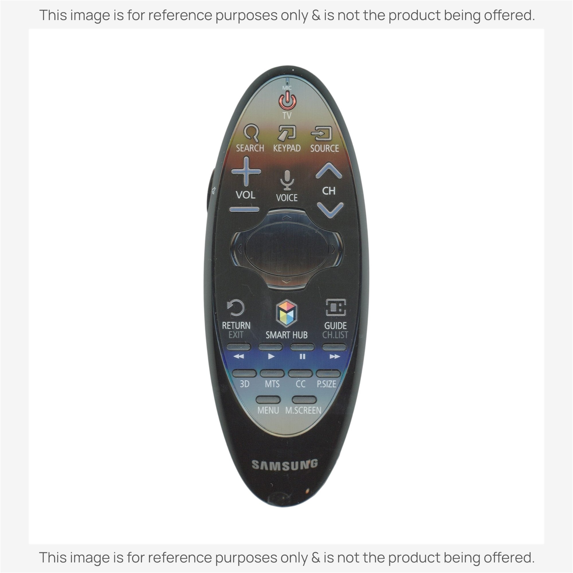 Sustituto para mando a distancia de Smart TV Samsung BN59-01185K con cursor - BN5901185K [SR7557, sin voz]