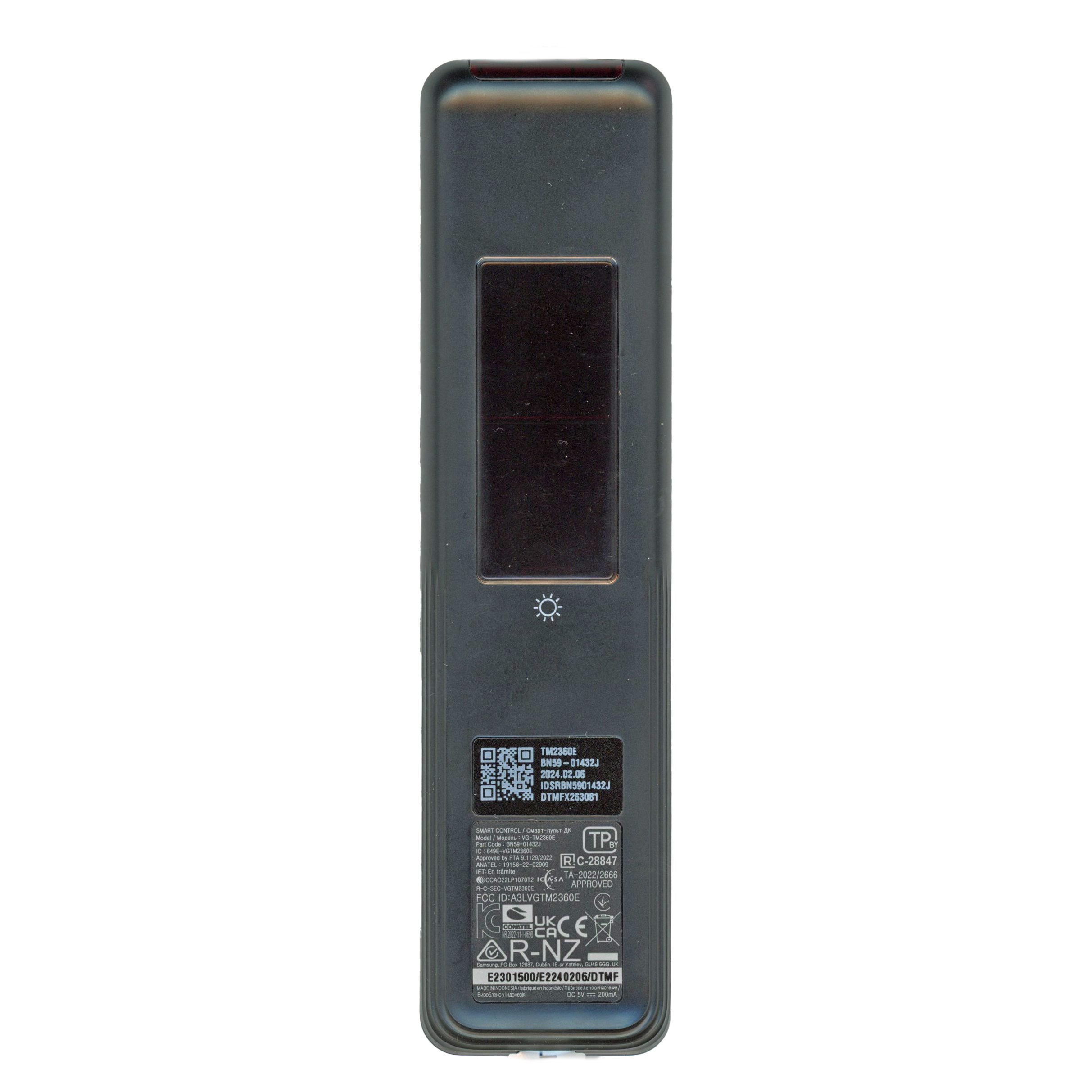 Control remoto para TV Samsung BN5901432J con voz y energía solar