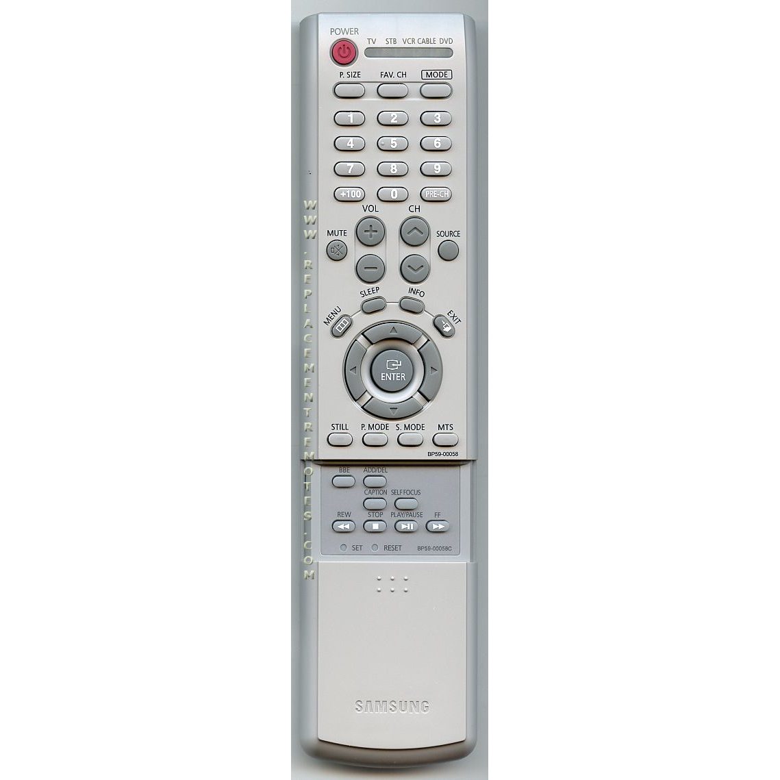 Samsung BP5900058C TV Remote Control