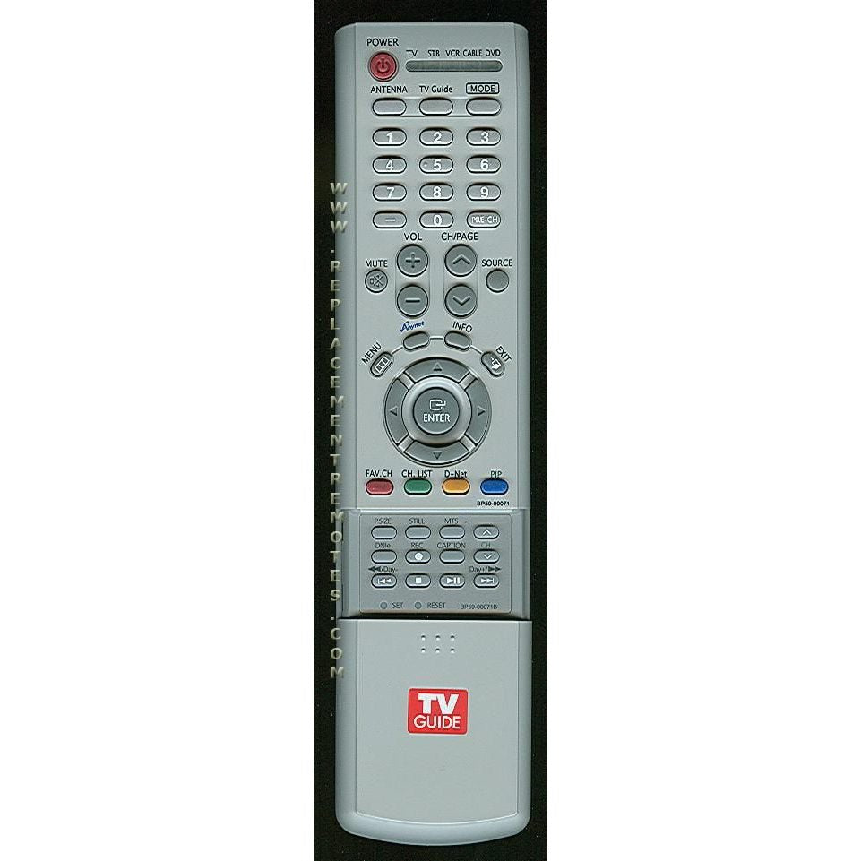Samsung BP59-00071 Satellite Remote Control - BP5900071