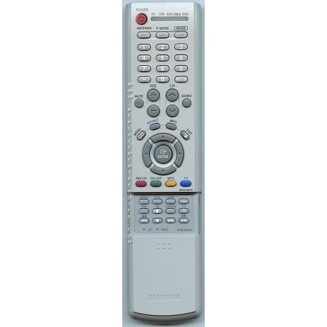 Télécommande pour téléviseur Samsung BP5900076A