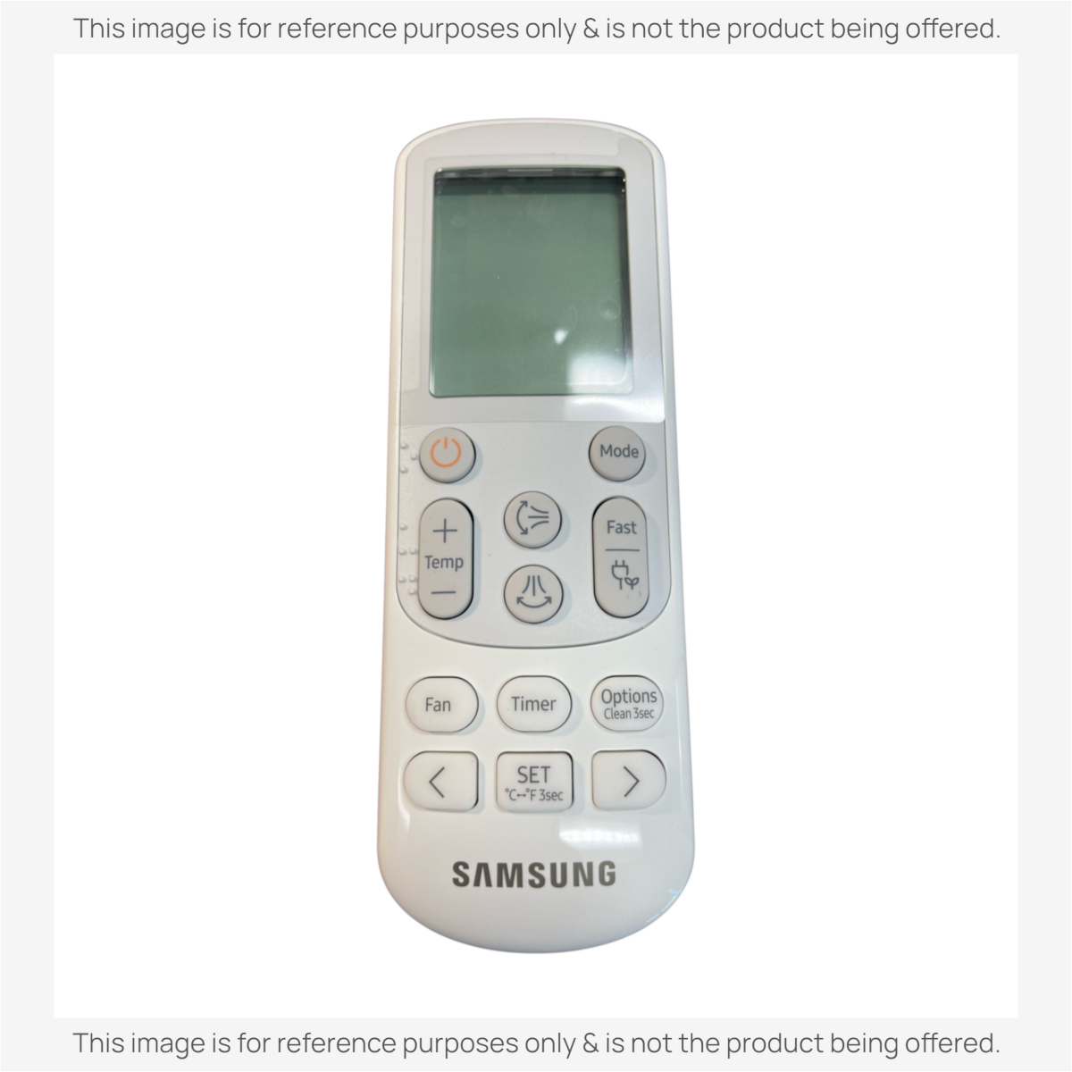 Mando a distancia para aire acondicionado mini split Samsung ARH-5207 | Pantalla termostática LCD - DB96-24901G