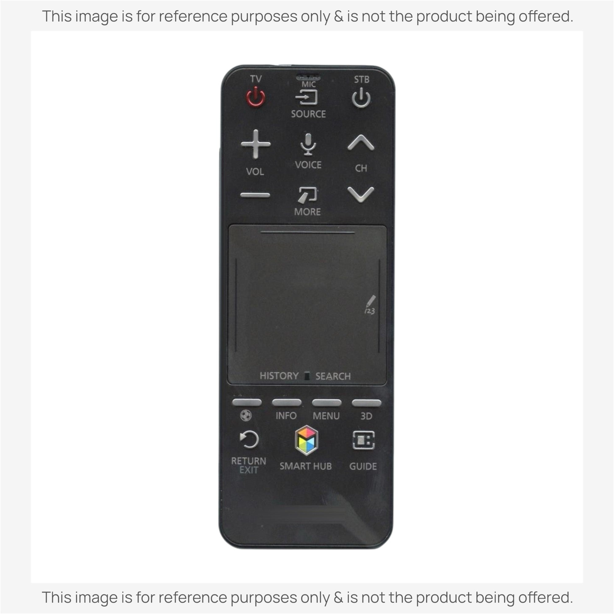 Télécommande de remplacement pour Samsung AA59-00781A Smart TV avec curseur - AA5900781A [SR7557, sans commande vocale]