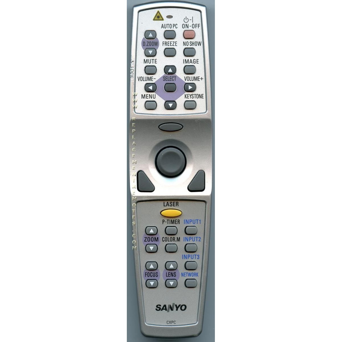 Télécommande pour projecteur Sanyo CXPC