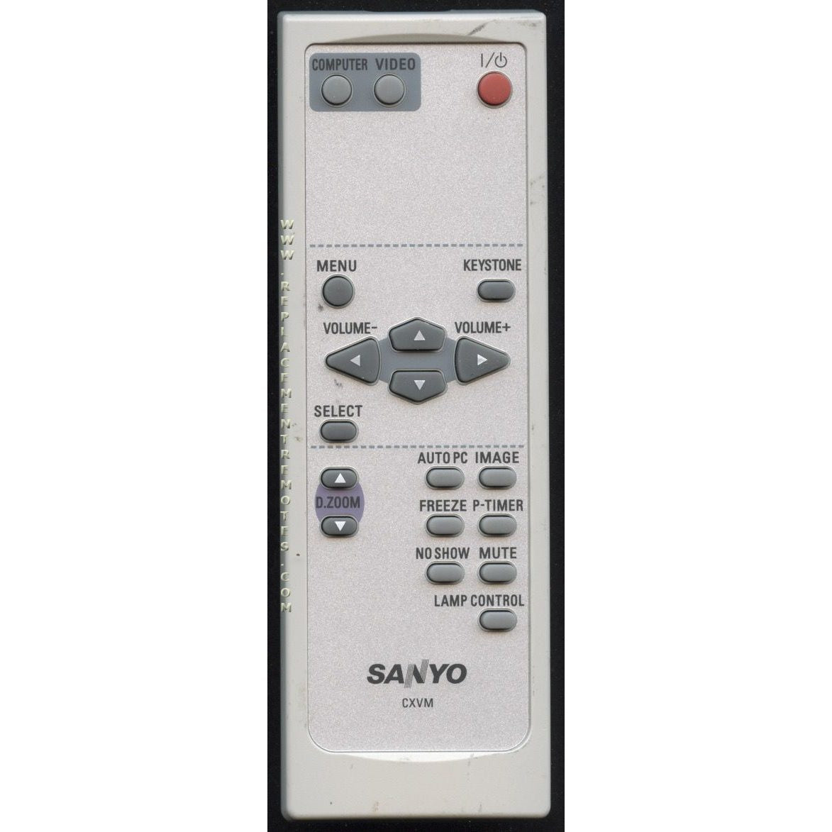 Télécommande pour projecteur Sanyo CXVM