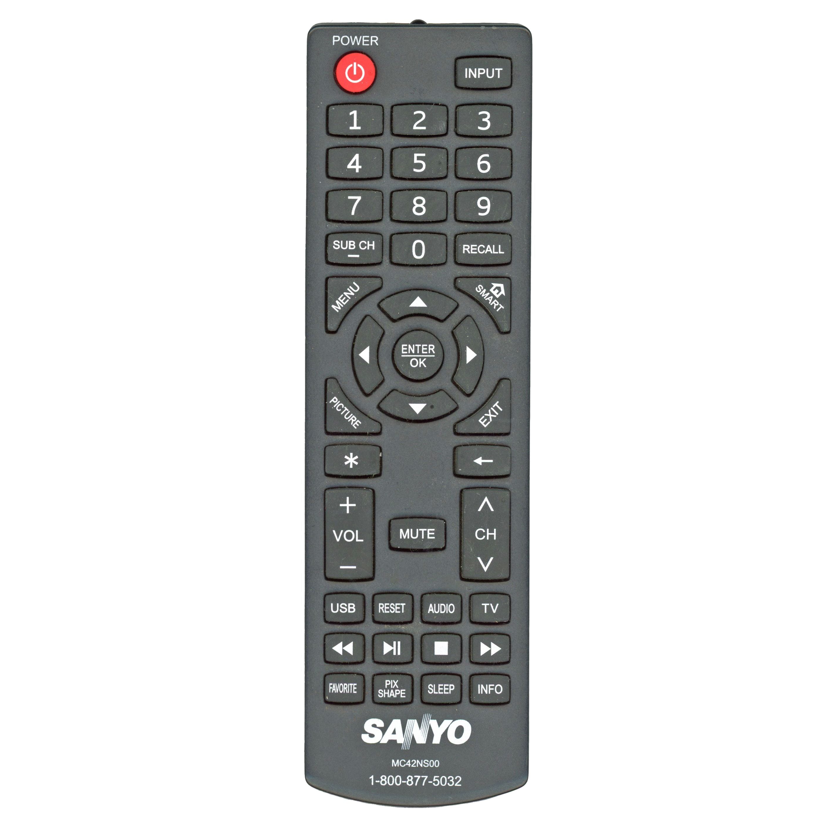 Control remoto para TV Sanyo MC42NS00