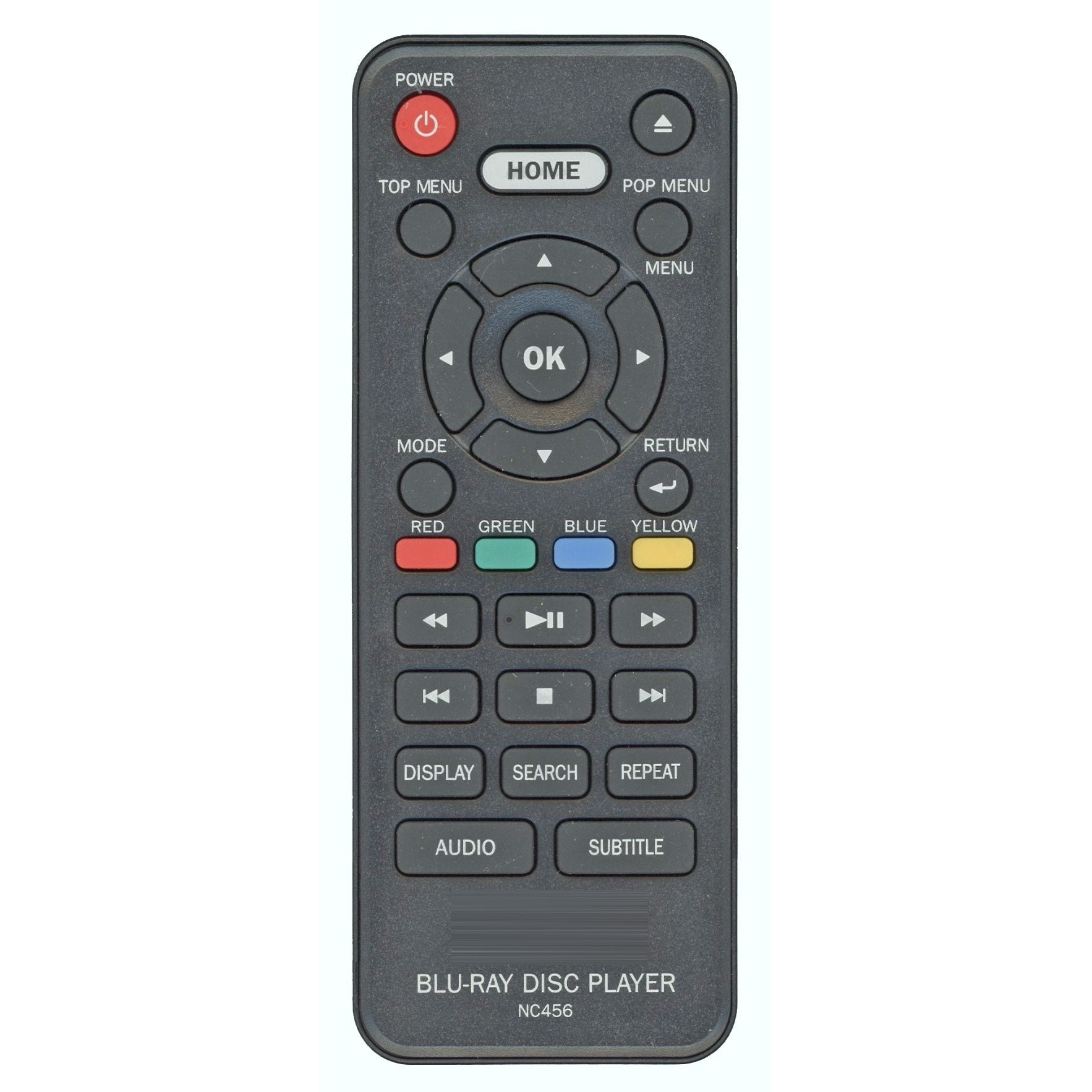 Sanyo NC456 Smart Blu-ray Remote Control