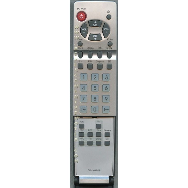 Control remoto para TV Sanyo RCU46R0A
