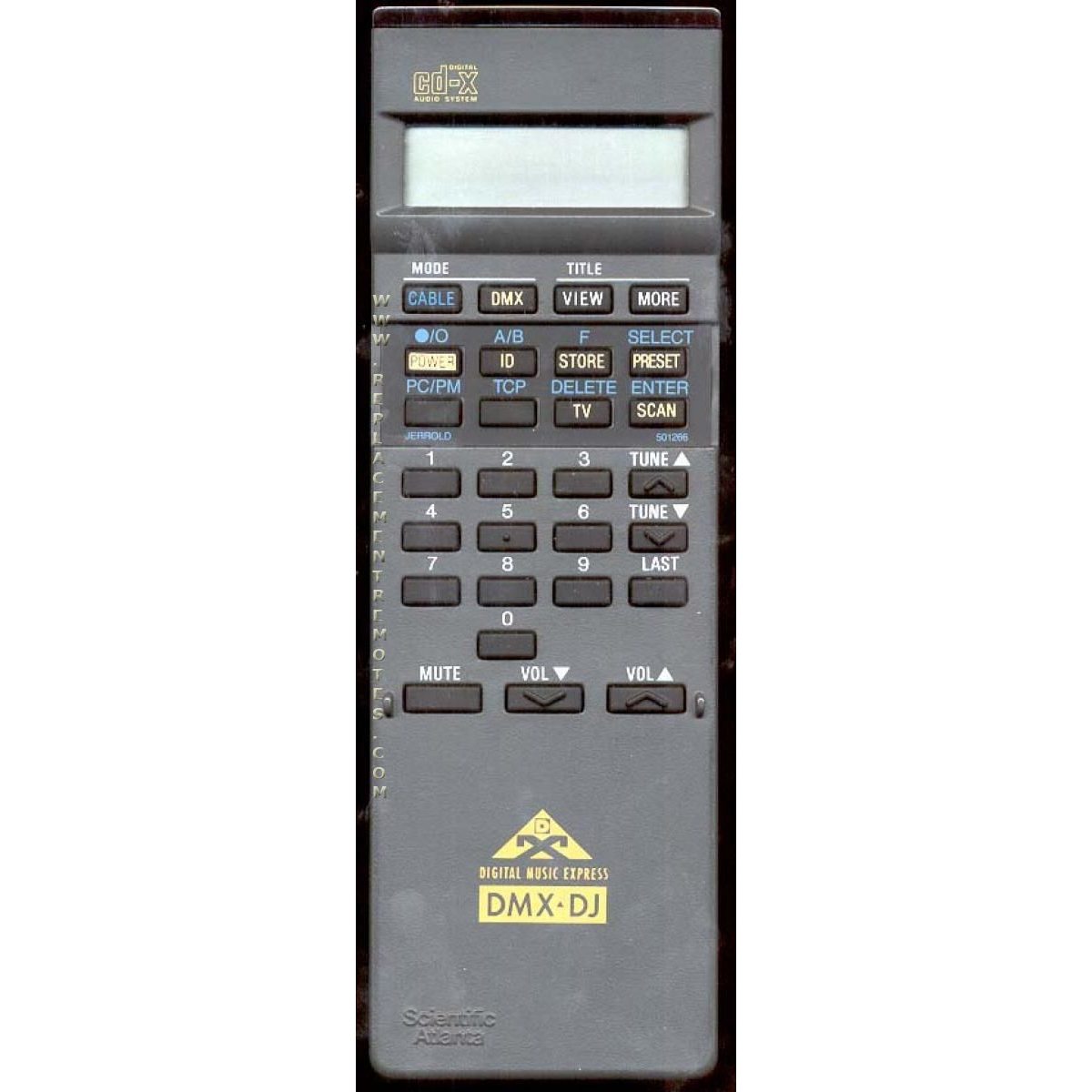 Scientific Atlanta DMXDJ Cable Remote Control