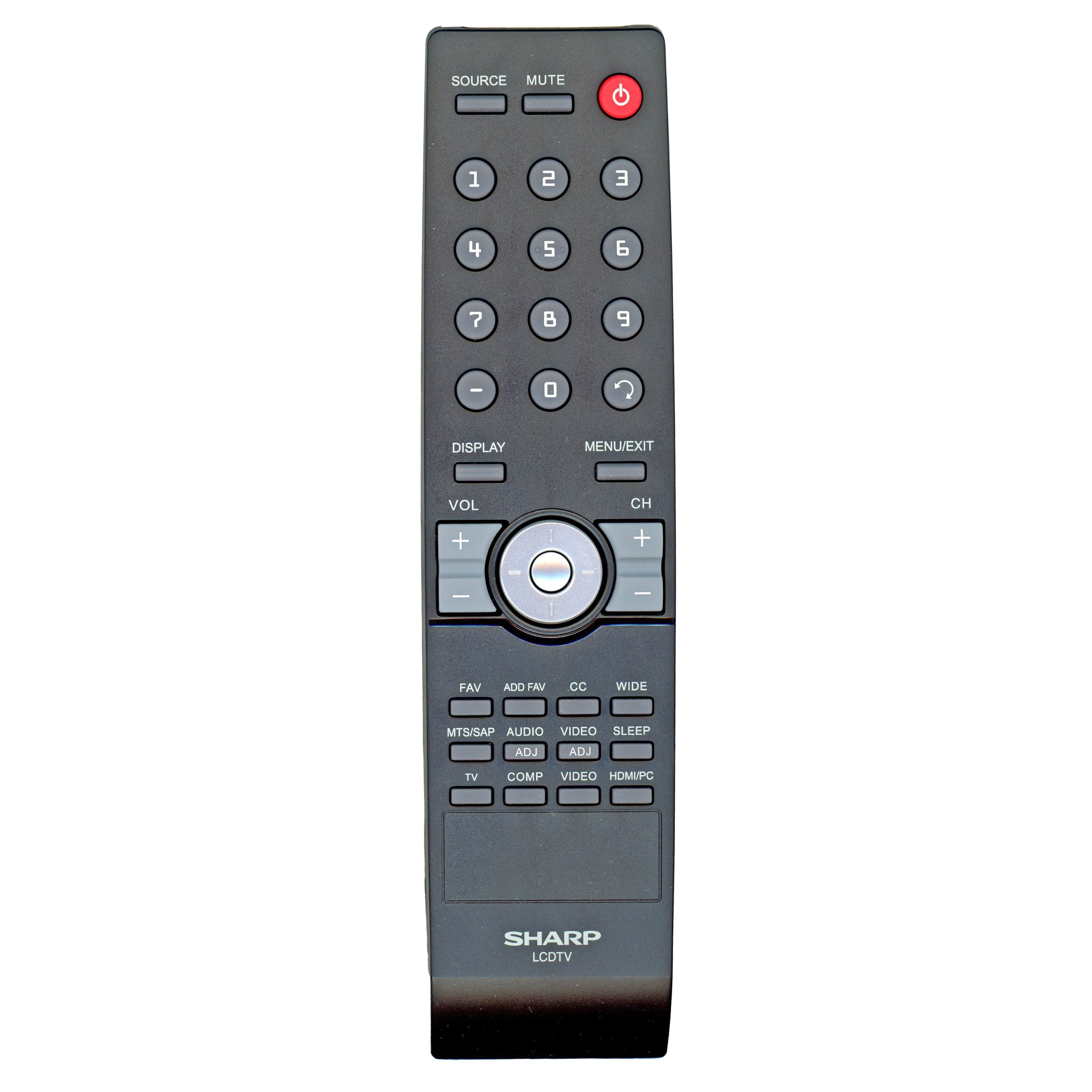 Control remoto para TV Sharp 9JR9800000004