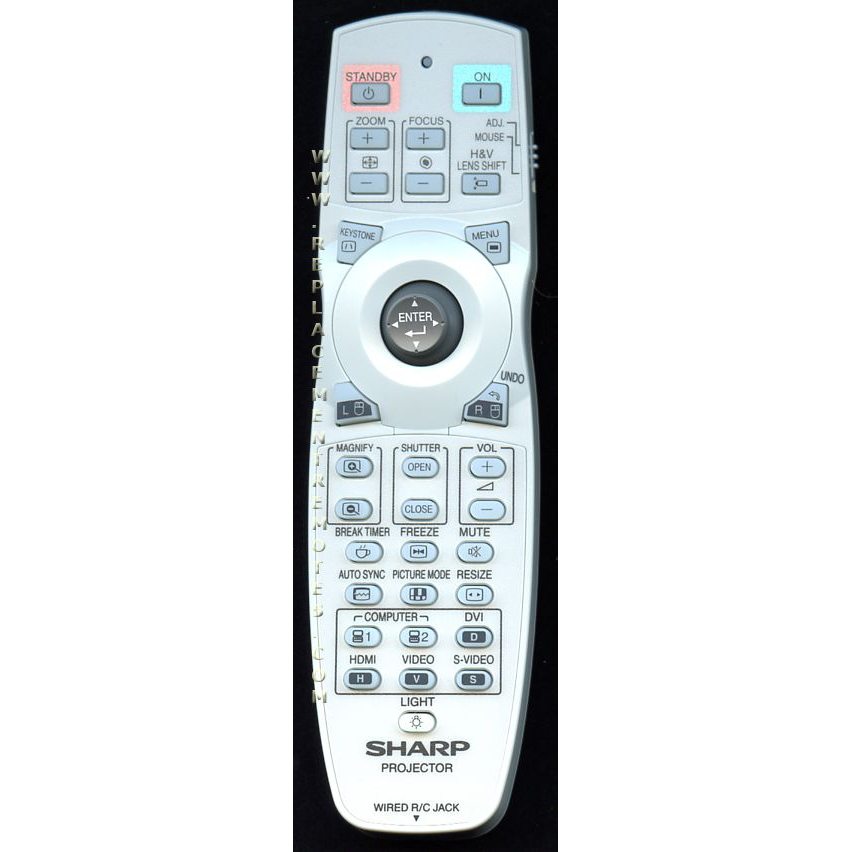 Control remoto del proyector Sharp 9NK5041816900