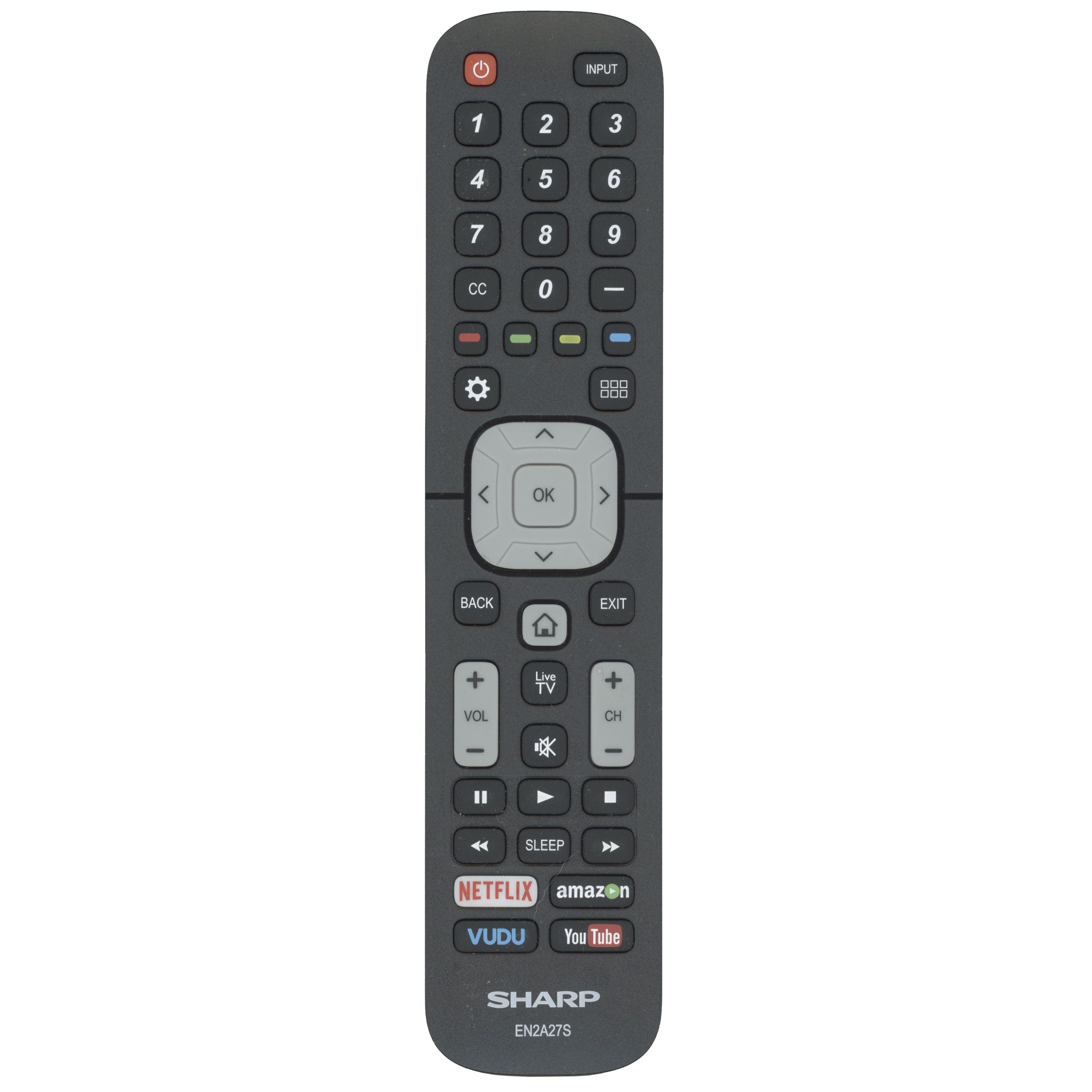 Control remoto para televisor Sharp EN2A27S