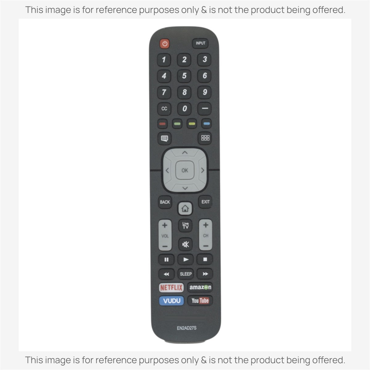 Télécommande IR Sharp EN2AD27S pour téléviseurs intelligents LED sélectionnés - EN2AD27S