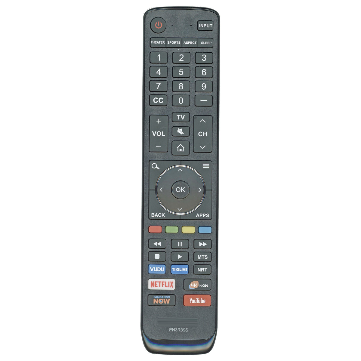 Hisense EN3R39S Mando a Distancia para TV 2018 | IR - EN3R39S