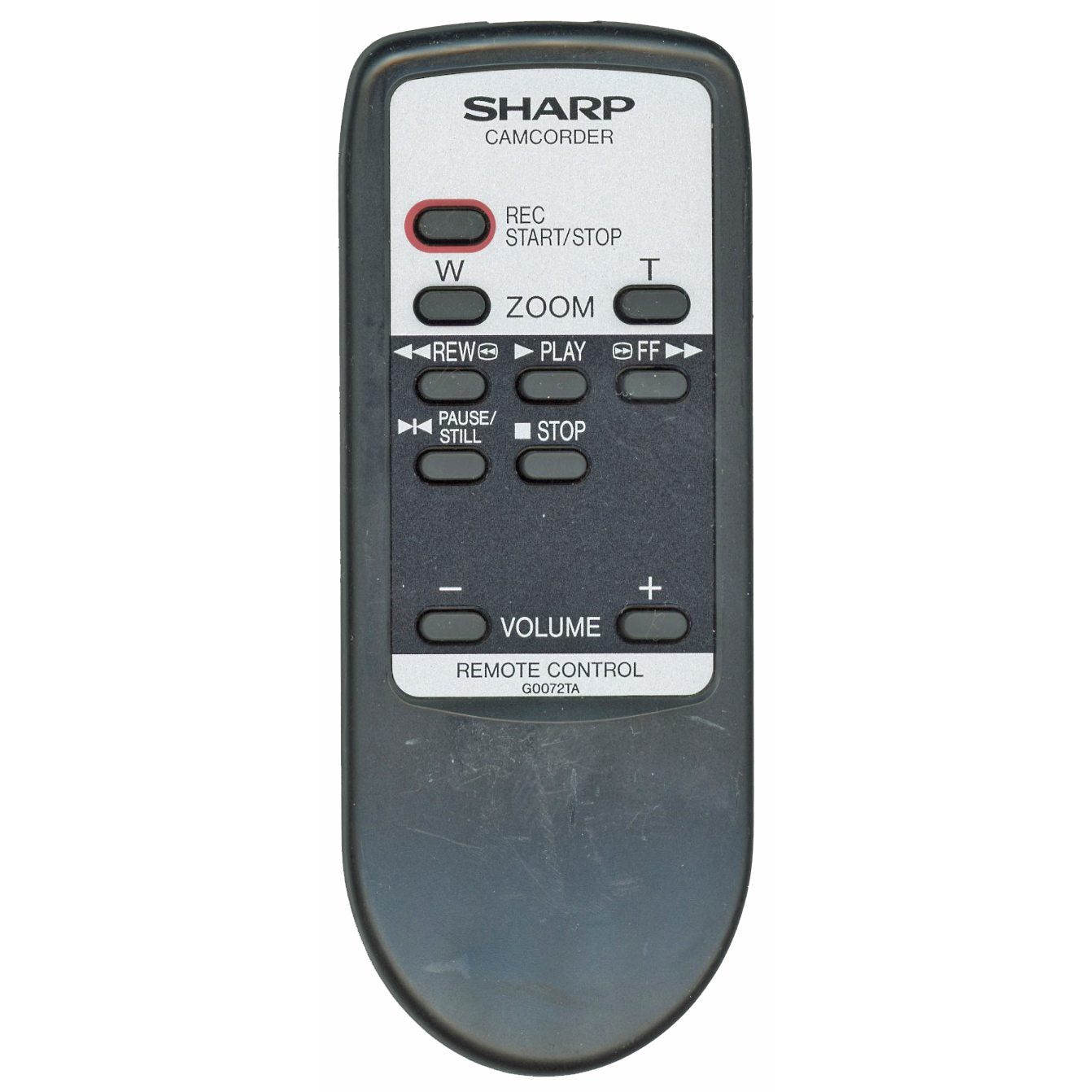 Sharp G0072TA Video Camera Remote Control