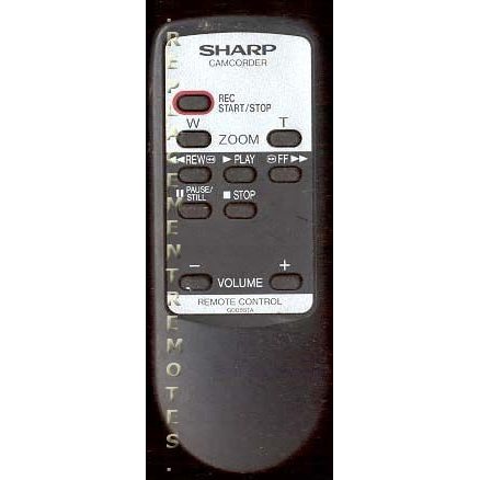 Sharp G0085TA Video Camera Remote Control