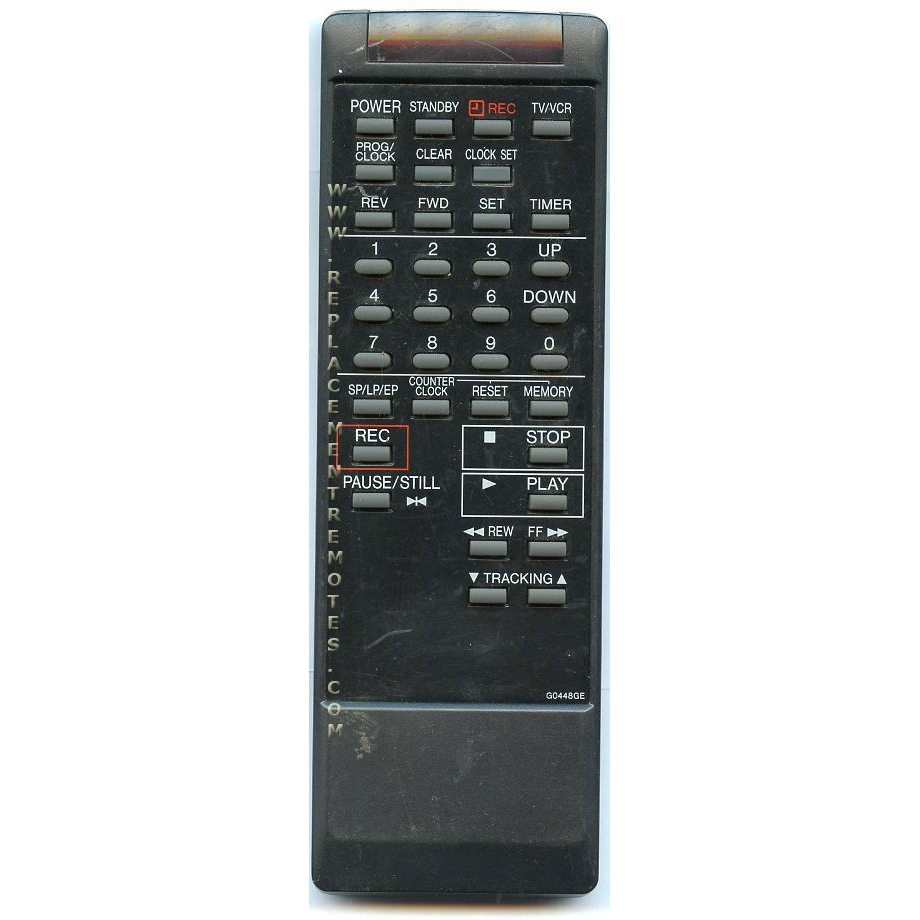 Télécommande pour magnétoscope Sharp G0448GE
