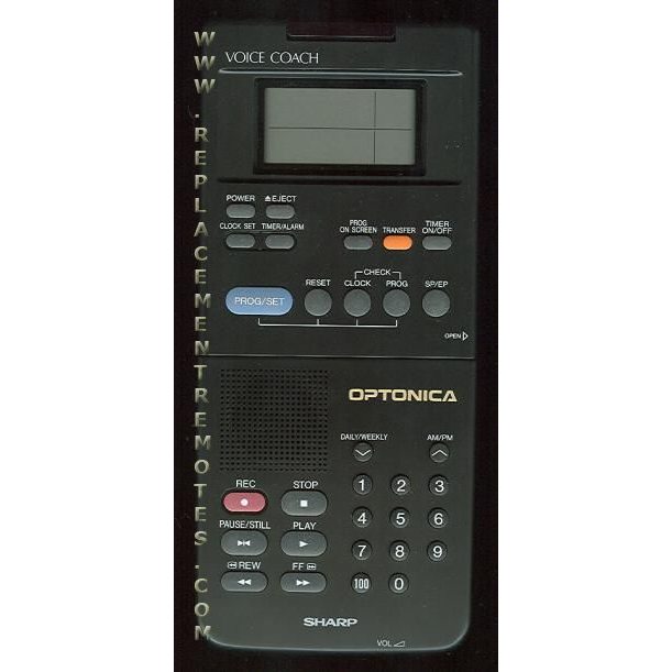 Sharp G0543GE VCR Remote Control