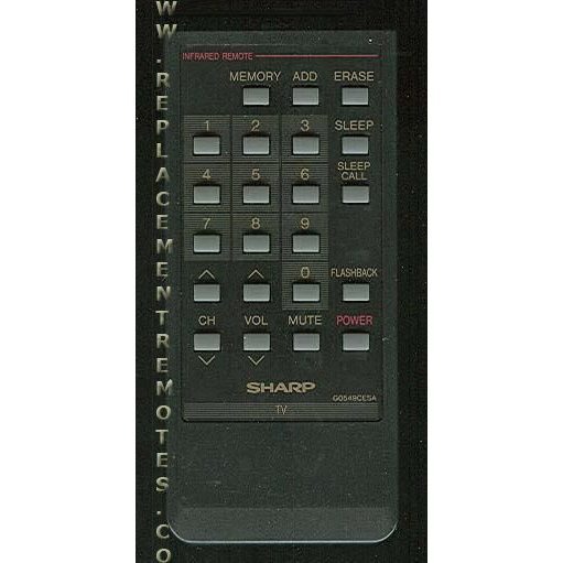 Sharp G0549CESA TV Remote Control