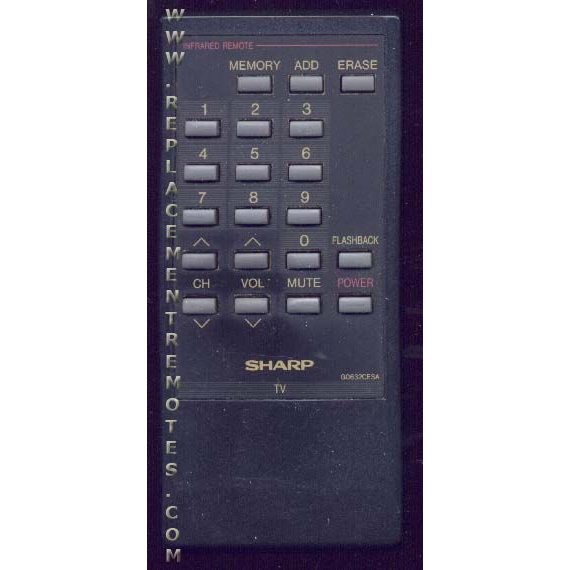 Sharp G0632CESA TV Remote Control