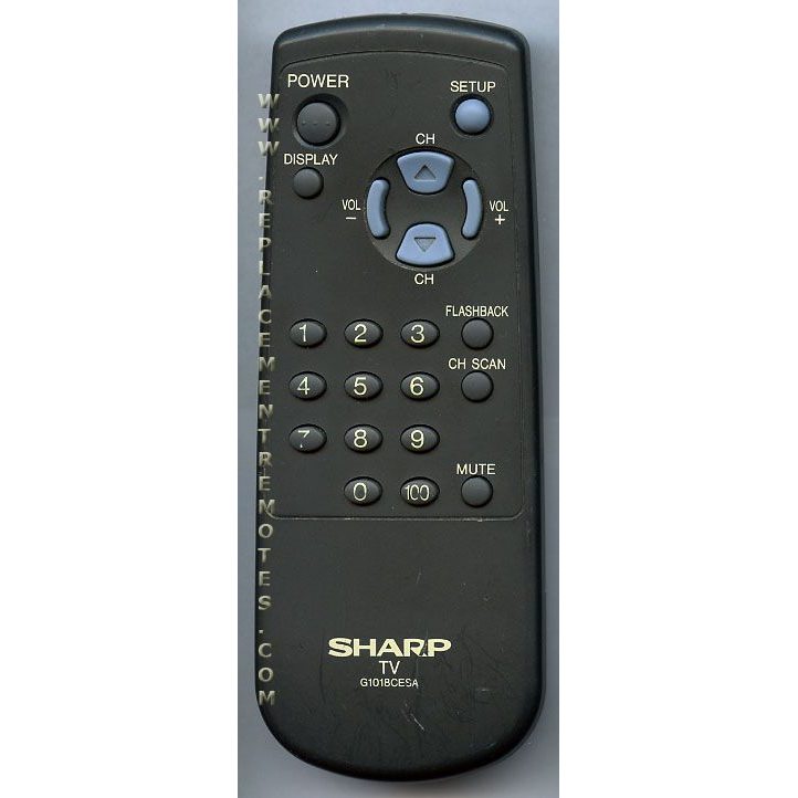 Control remoto para televisor Sharp G1018CESA
