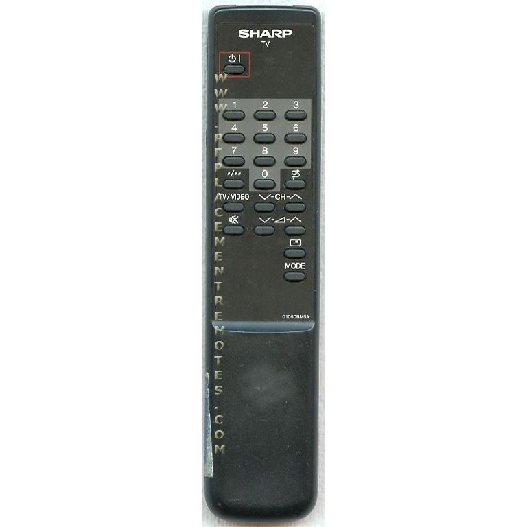 Control remoto para televisor Sharp G1050BMSA