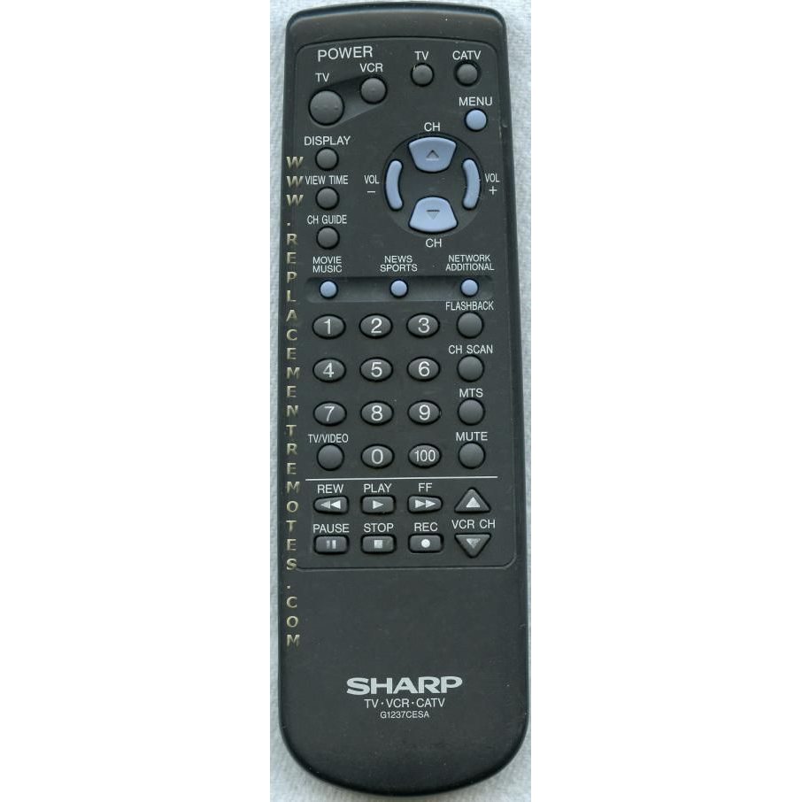 Sharp G1237CESA TV Remote Control