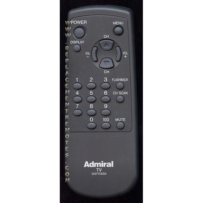 Control remoto para televisor Sharp G1277CESA Admiral