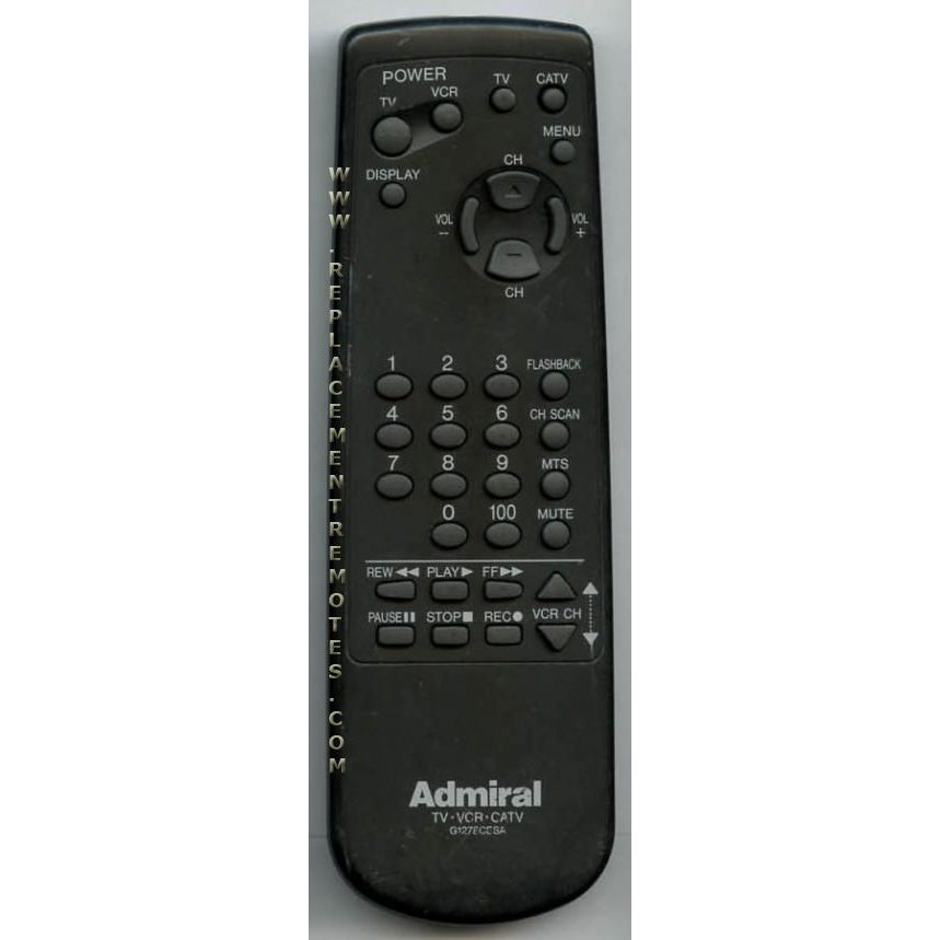 Control remoto para TV/VCR Sharp G1278CESA Admiral