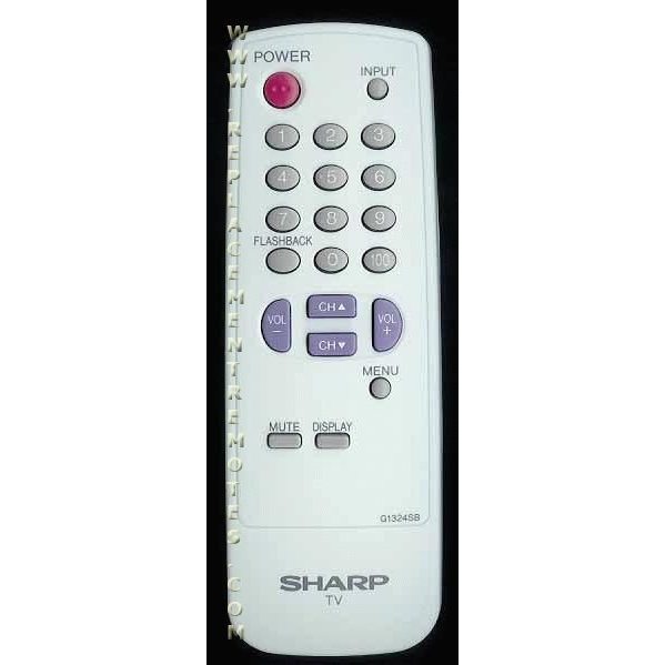 Sharp G1324SB TV Remote Control