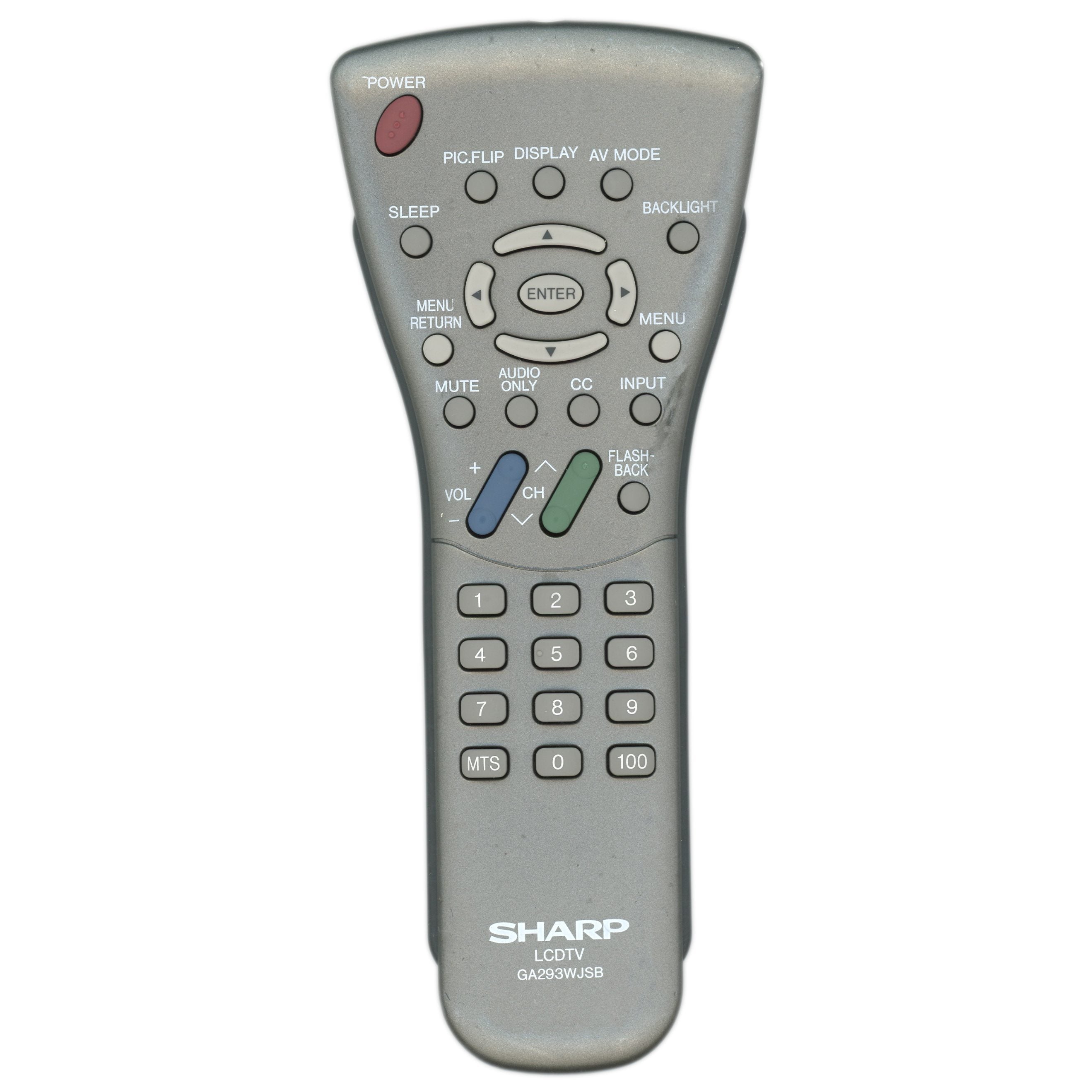 Télécommande pour téléviseur Sharp GA293WJSB