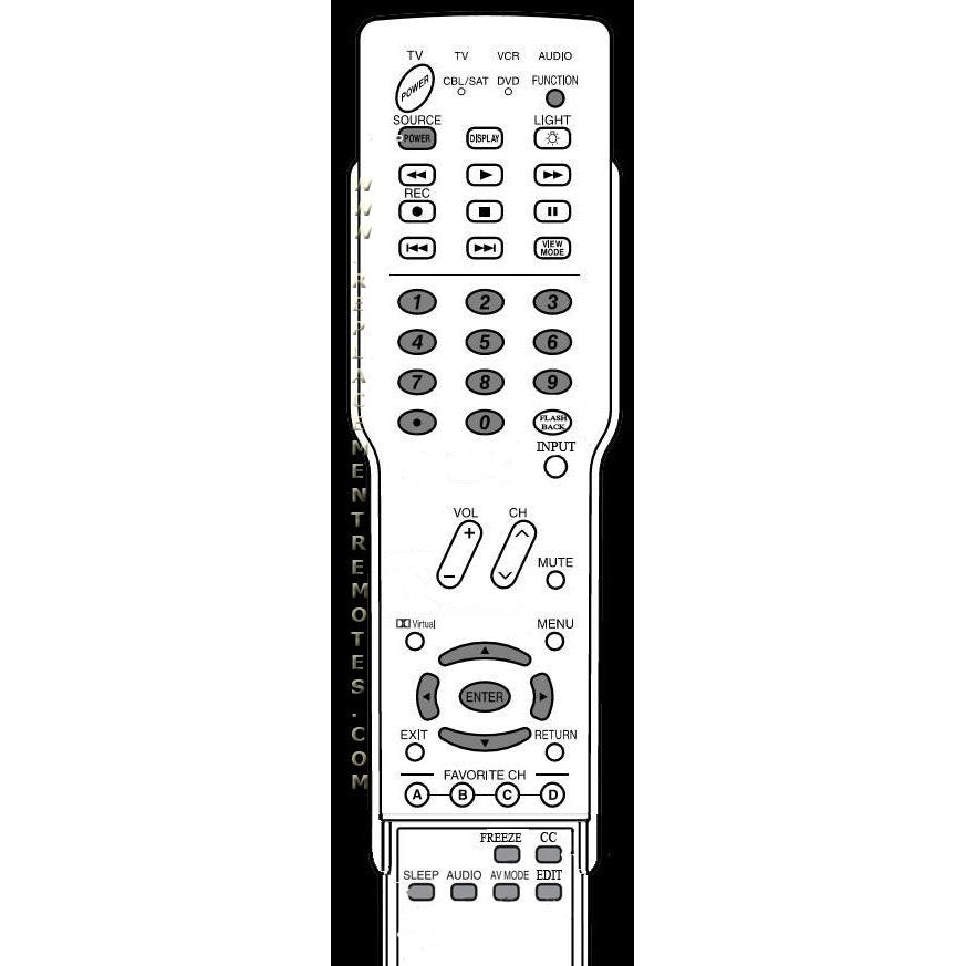 Télécommande pour téléviseur Sharp GA331WJSA