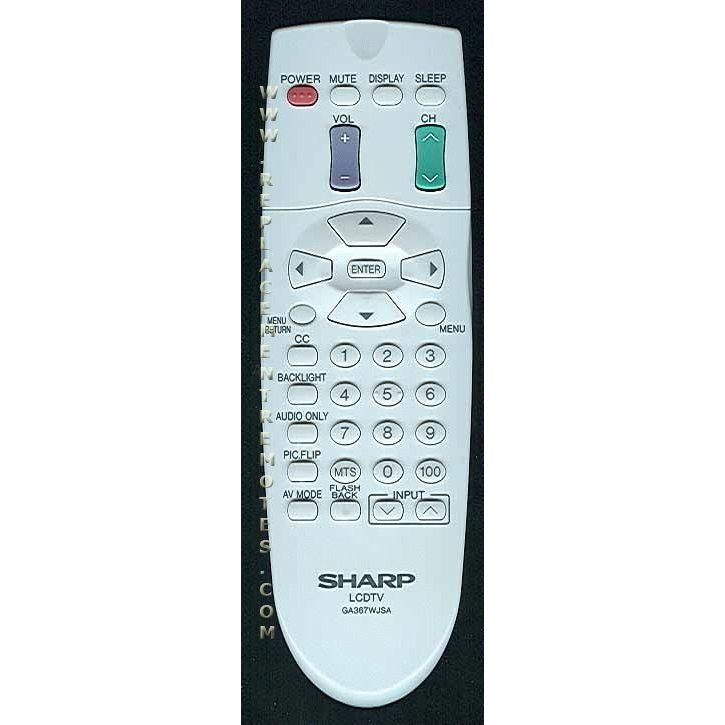 Télécommande pour téléviseur Sharp GA367WJSA